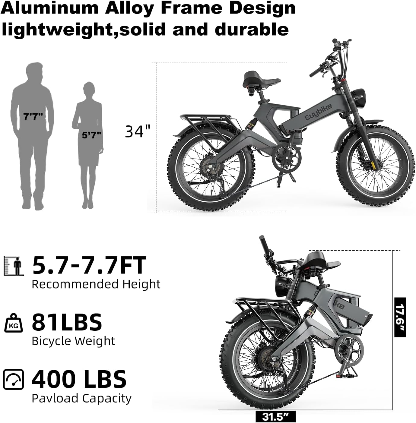 Folding Electric Adventure Bike™