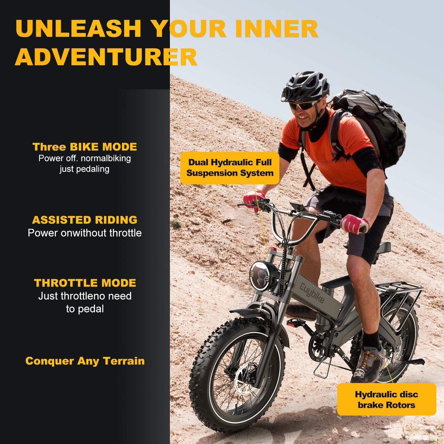 Folding Electric Adventure Bike™