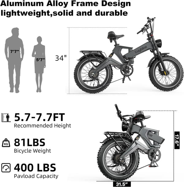 Folding Electric Adventure Bike™