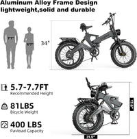 Folding Electric Adventure Bike™